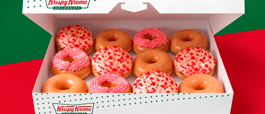 Imagem destaque: Krispy Kreme lança edição inspirada no Morango Cravejado