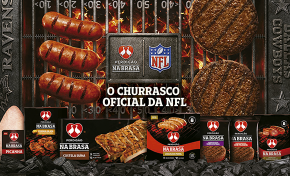 Imagem: Perdigão Na Brasa lança embalagem para o NFL Rio Game
