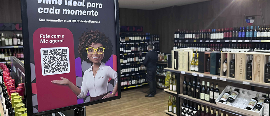 Imagem destaque: Cencosud lança Nic Sommelier, influenciadora digital especializada em vinhos do Prezunic
