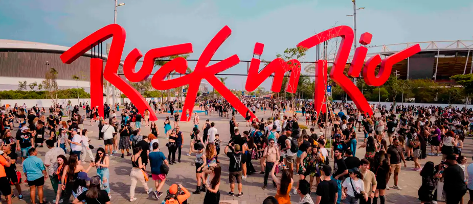 Imagem destaque: Rock in Rio impulsiona lazer e bares, enquanto varejo cresce 5,4%
