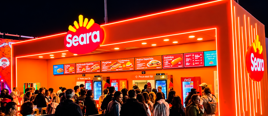 Imagem destaque: Frango e choripán no Rock in Rio: Seara dispara nas vendas e estreia operação de churrasco