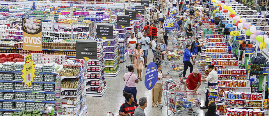 Imagem destaque: Com 2 mil ofertas, Aniversário Guanabara impulsiona vendas de importados e itens básicos