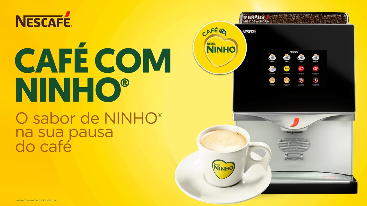 Imagem: O sabor de NINHO® chegou à pausa do café da sua empresa