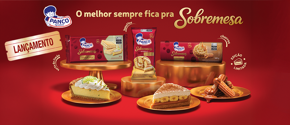 Imagem destaque: Panco aposta em linha premium de sobremesas para transformar momentos de consumo