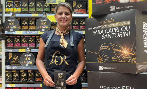 Imagem: L’OR leva consumidores a Capri e Santorini em promoção
