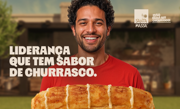 Imagem: Santa Massa: liderança no mercado brasileiro de pão de alho