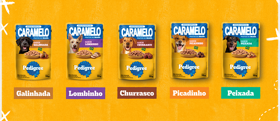 Imagem destaque: Pedigree amplia linha Biscrok com sabor Churrasco