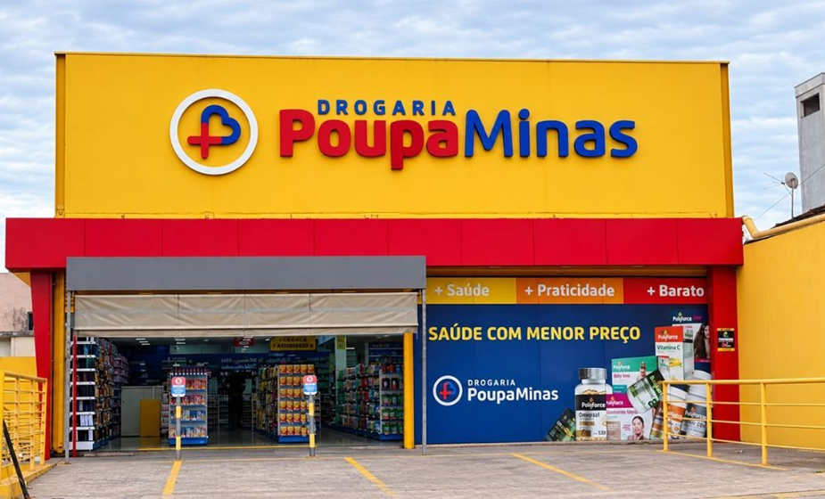 Imagem: Farmácia Indiana avança no mercado mineiro com aquisição de 14 lojas da Poupa Minas