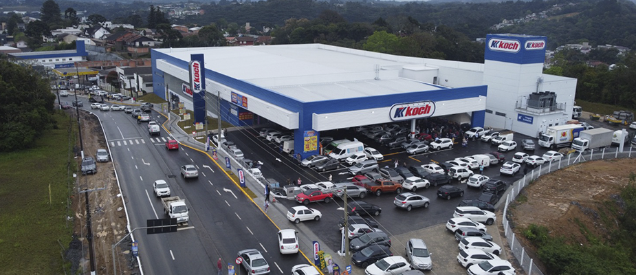 Imagem destaque: Grupo Koch amplia presença em Santa Catarina com 101ª loja