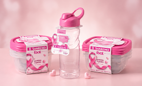 Imagem: Sanremo lança produtos em apoio ao Outubro Rosa