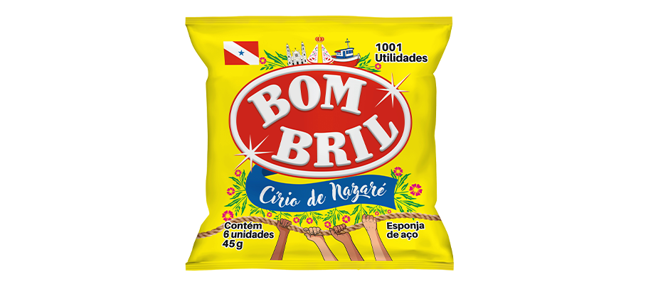 Imagem destaque: Bombril lança embalagem especial para o Círio de Nazaré