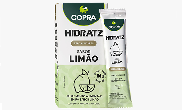 Imagem: Copra atualiza embalagem de repositor eletrolítico Hidratz