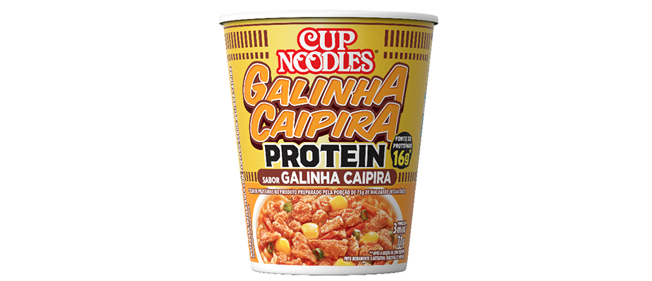 Imagem destaque: Nissin lança macarrão instantâneo com 16g de proteína