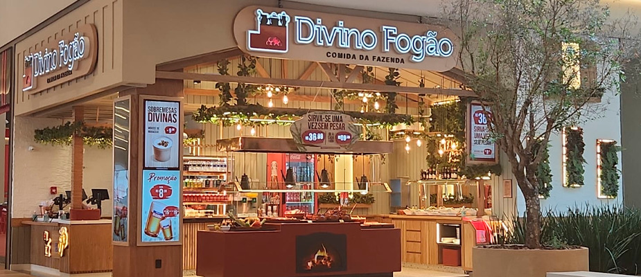 Imagem destaque: Divino Fogão inaugura unidade em Ponta Grossa (PR)