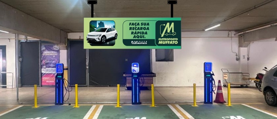 Imagem destaque: Grupo Muffato amplia atuação em São Paulo e Paraná com eletropostos
