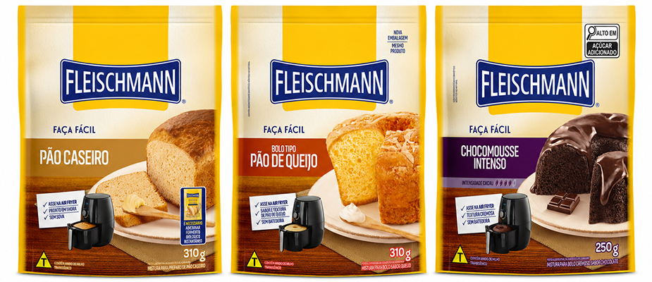 Imagem destaque: Fleischmann lança linha para preparo na air fryer