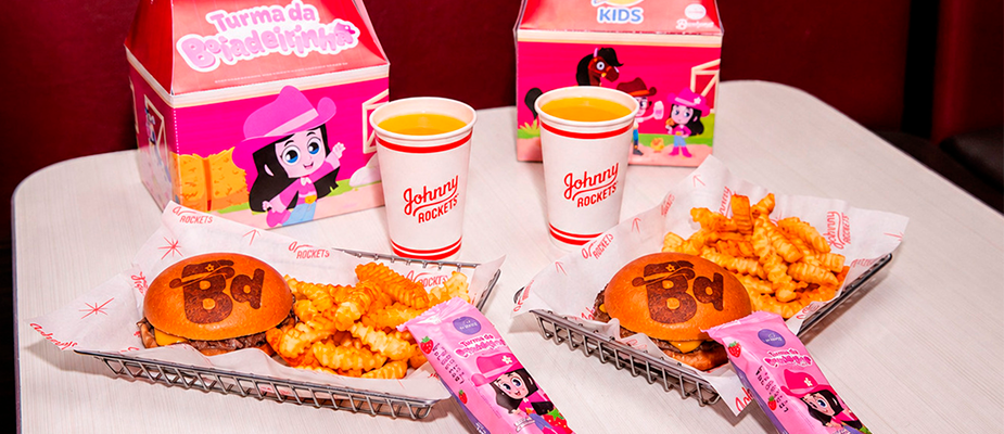Imagem destaque: Johnny Rockets lança combo kids da Boiadeirinha em parceria com a Gela Boca