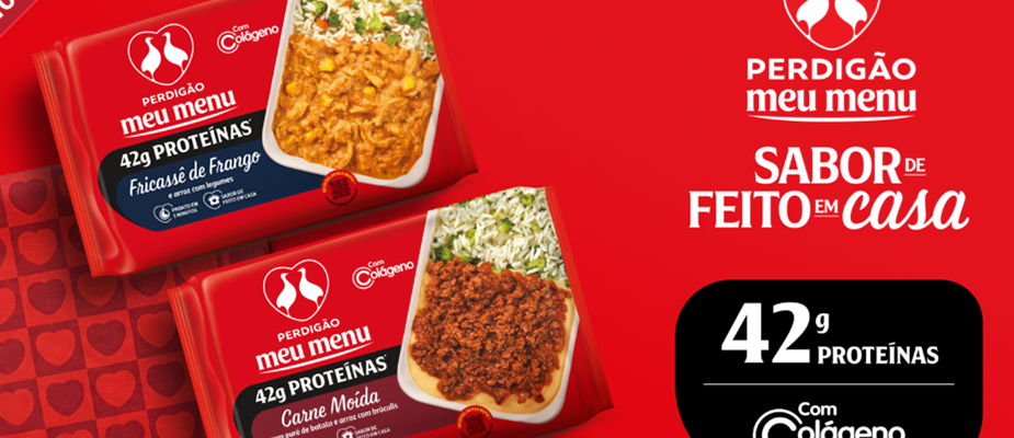 Imagem destaque: Perdigão Meu Menu cresce 25% em volume e amplia linha de pratos prontos