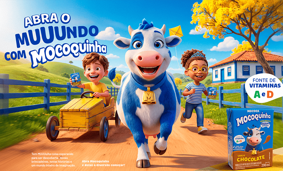 Imagem: Mococa cria campanha para nova fase de Mocoquinha