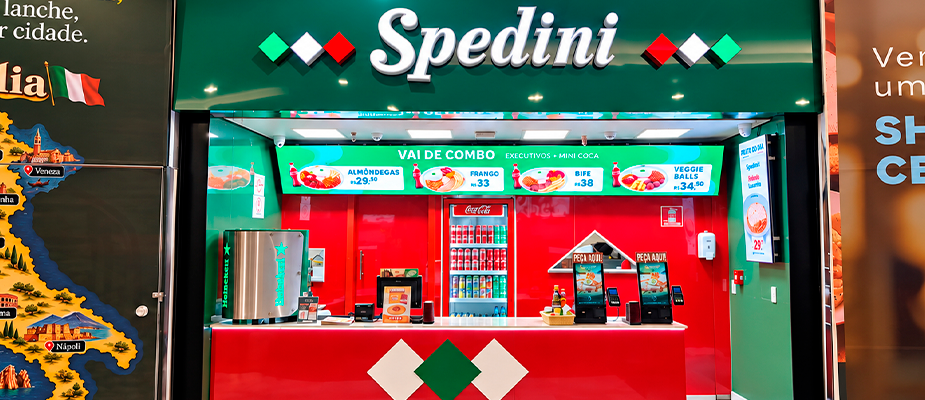 Imagem destaque: Spedini chega ao Shopping Center 3, em SP