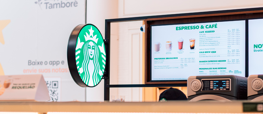 Imagem destaque: Starbucks leva quiosque ao Shopping Tamboré, em Alphaville (SP)