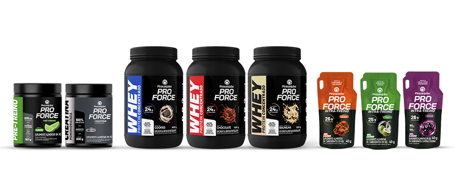 Imagem destaque: Piracanjuba ProForce amplia linha de suplementos com quatro lançamentos