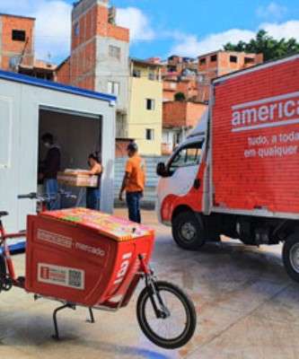 Imagem: Americanas e G10 Favelas Ampliam Entregas