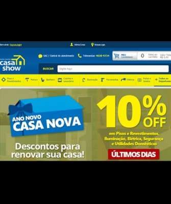 Imagem: Casa Show Oferta Itens em Grande Liquidação