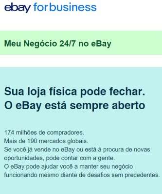 Imagem: eBay Insere Lojistas no Marketplace