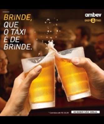 Imagem: Ambev Dá Descontos em Corridas de Táxi