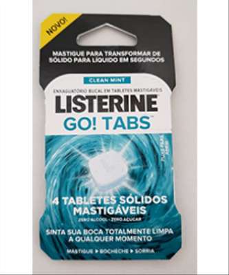 Imagem: Enxaguante Bucal em Tabletes Mastigáveis