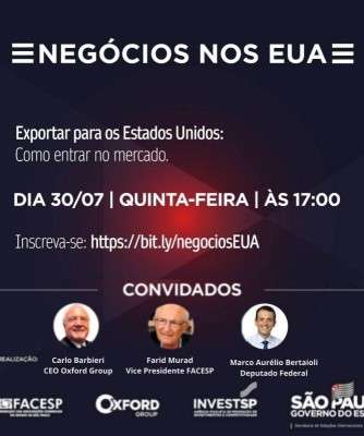 Imagem: Curso Online Aborda Exportação para os EUA