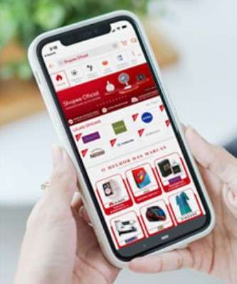 Imagem: Shopee Ultrapassa 100 Marcas no Marketplace