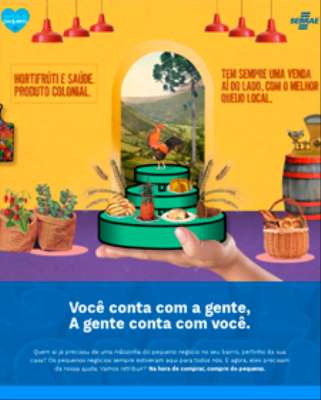 Imagem: Sebrae/PR Desenvolve Campanha em Plataforma