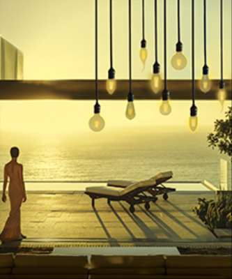 Imagem: Golden Lança Linha de Iluminação Ultraled Decor