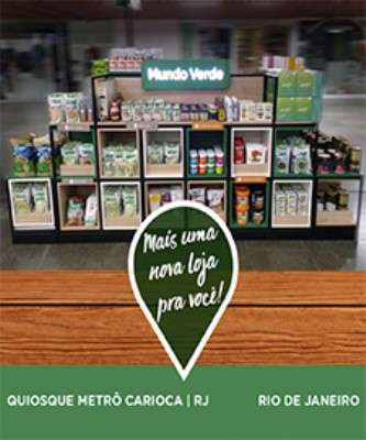 Imagem: Mundo Verde Abre Primeiro Quiosque em Metrô