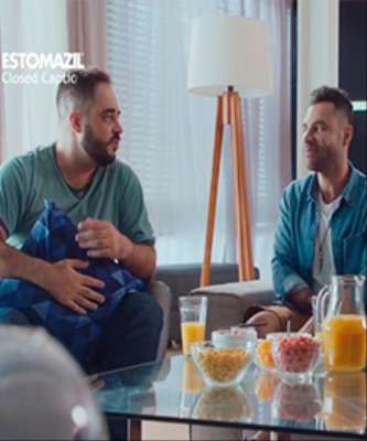 Imagem: Estomazil Cria Campanha com Rodrigo Sant