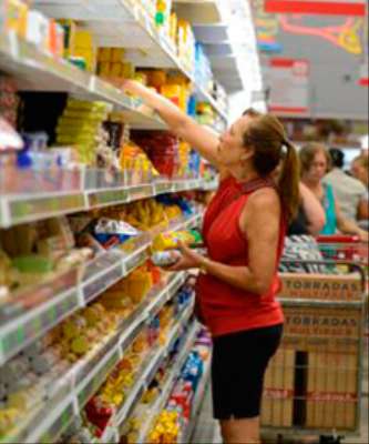 Imagem: Preços nos Supermercados Registram Queda