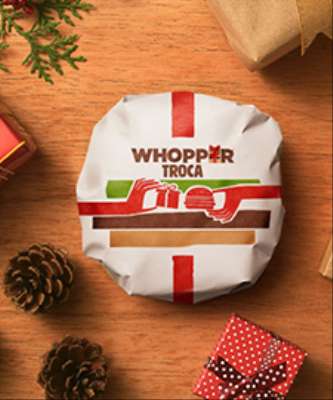 Imagem: Burger King Realiza Troca de Presentes Neste Natal