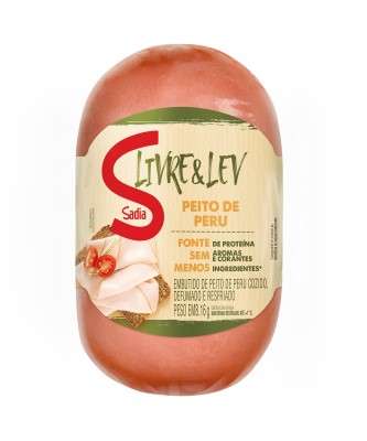 Imagem: Peito de Peru Incrementa Linha Livre&Lev