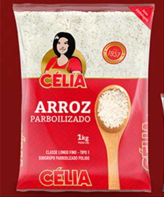 Imagem: Arroz Célia Ganha Novas Embalagens