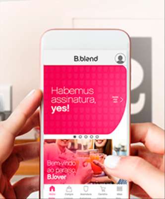 Imagem: B.blend Apresenta Aplicativo