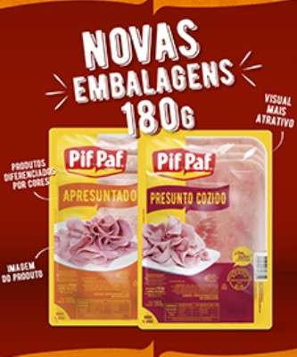 Imagem: Pif Paf Aposta em Novas Embalagens para Fatiados