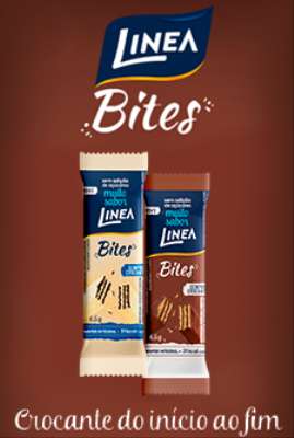 Imagem: Linea Bites é o 1º Wafer Integral e Sem Açúcar do Mercado