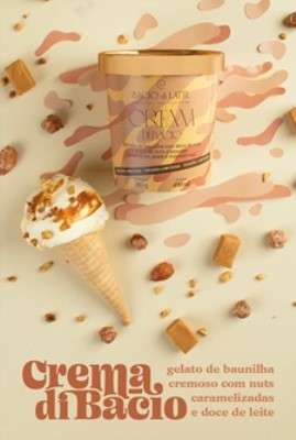 Imagem: Baccio di Latte tem novo sabor de gelato no varejo