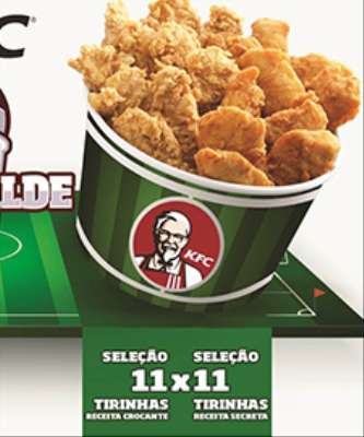 Imagem: KFC Estreia Campanha Futebalde