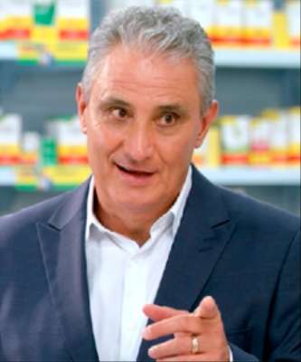 Imagem: Cimed Apresenta Tite como Garoto-Propaganda