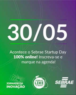 Imagem: Evento do Sebrae Ocorre em 30 de Maio