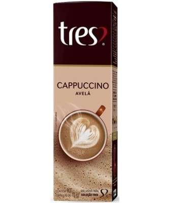 Imagem: Cápsula de Cappuccino Avelã é a Novidade da Tres