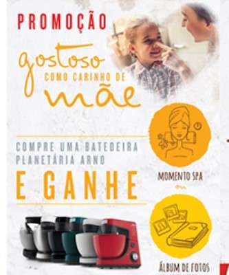 Imagem: Arno Inicia Promoção de Dia das Mães